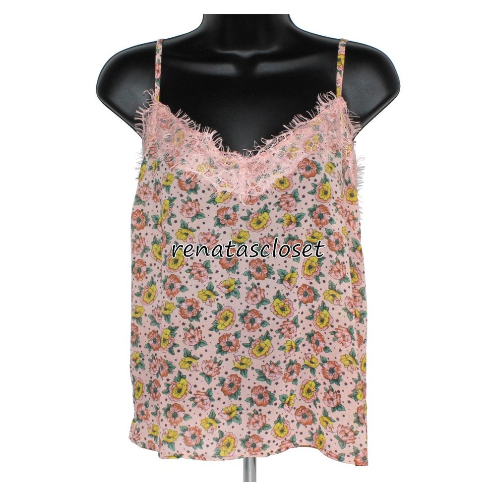 Code x Mode Women's Woven Lace Camisole NWT